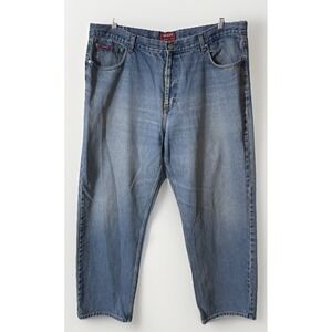 Chaps Ralph‎ Lauren Wide Leg Baggy Denim Jeans Men's Size 40x30 Vintage